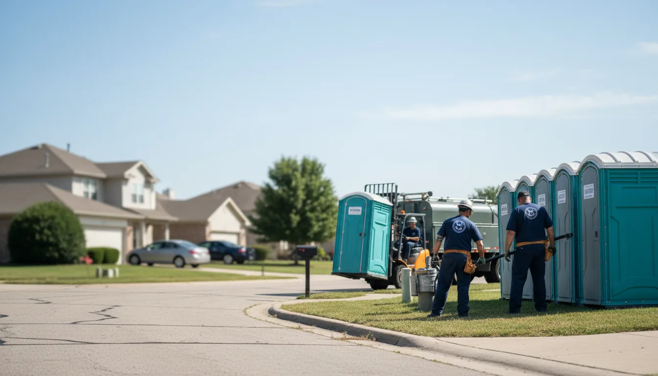 Porta Potty Rental in Mazomanie, WI near me